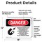 Signmission Safety Culture Sign, 18 in Width, Vinyl Decal, Rectangle OS-2PACK-DS-D-1218-L-1702 - alternate 5